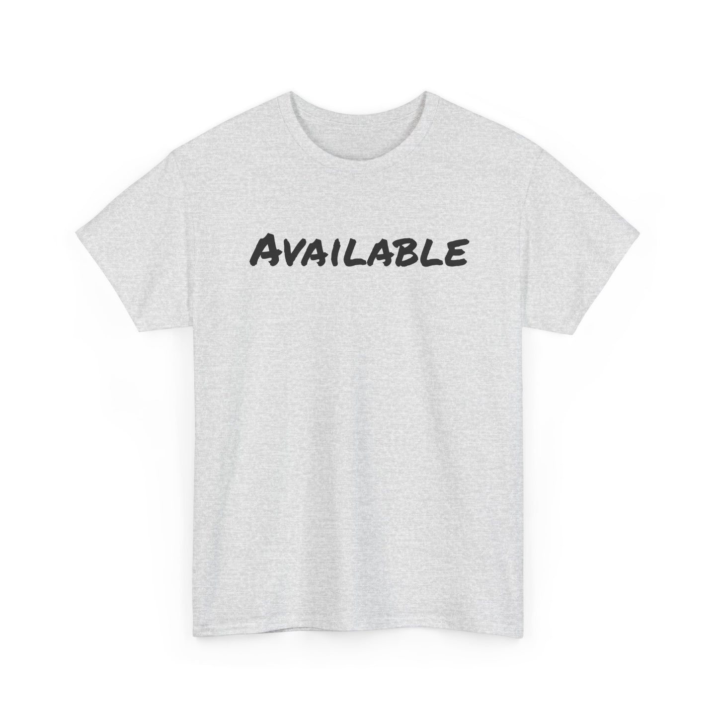 Available - Unisex Heavy Cotton Tee