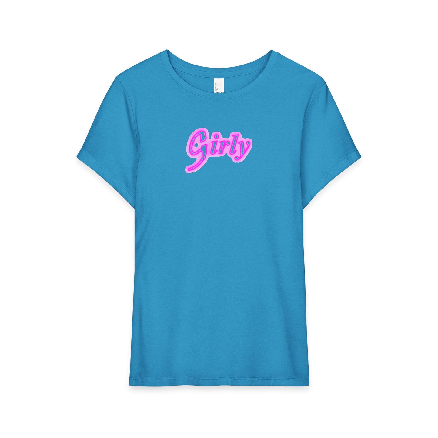 Girly T-Shirt, Feminine Top, Ladies Casual T-Shirt, Cute Tee for Her