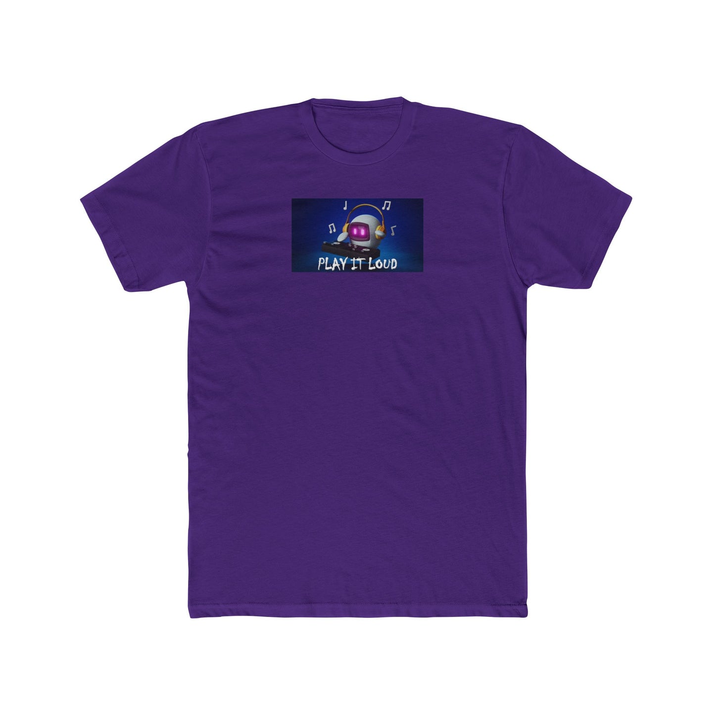 Play It Loud - Unisex Cotton Crew Tee