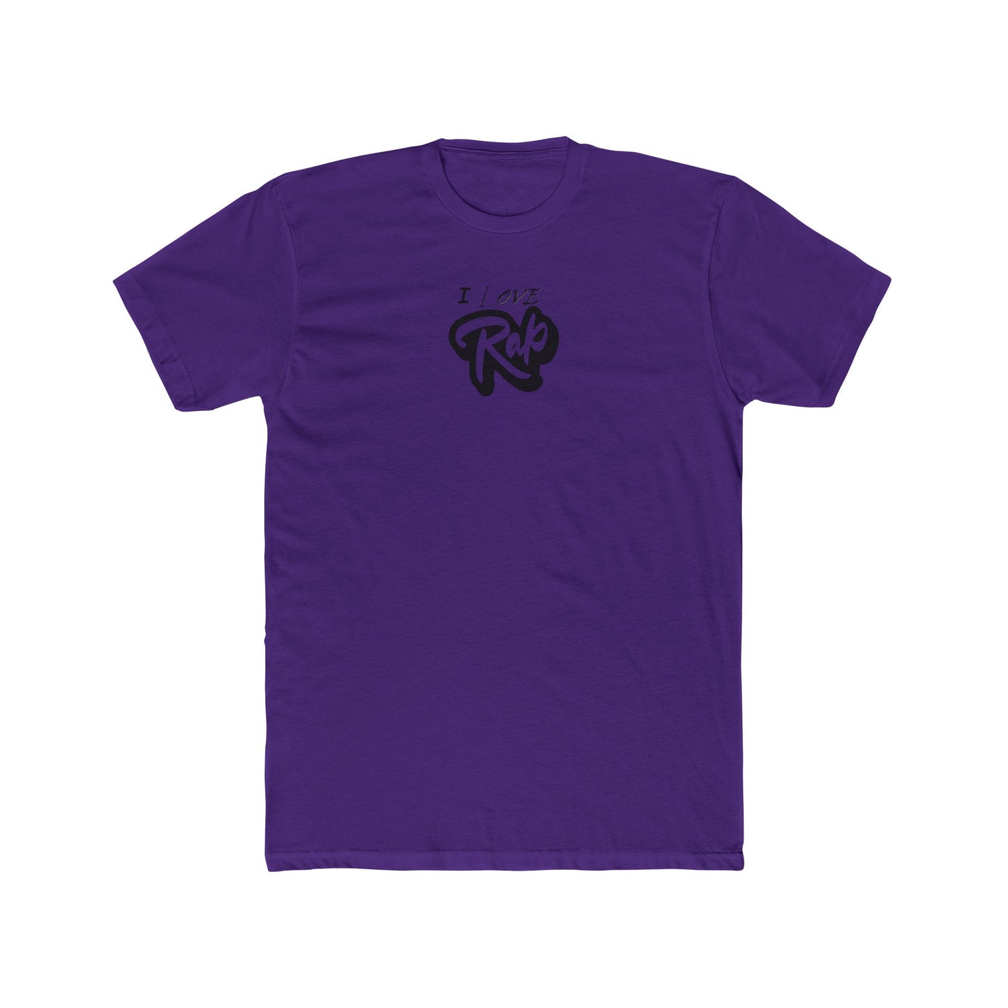 I Love Rap - Unisex Cotton Crew Tee