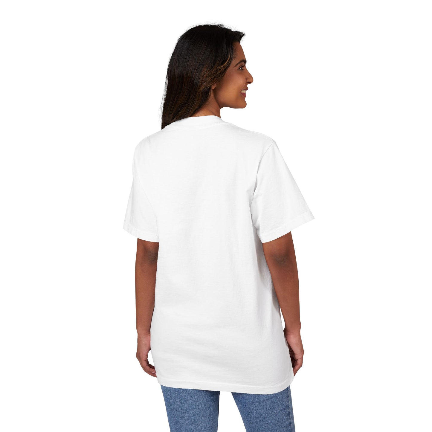 On Me - White Unisex Graphic T-Shirt, Drop Shoulder Relaxed Fit Shirt, Casual Cotton Top, Comfortable Tee for Men and Women