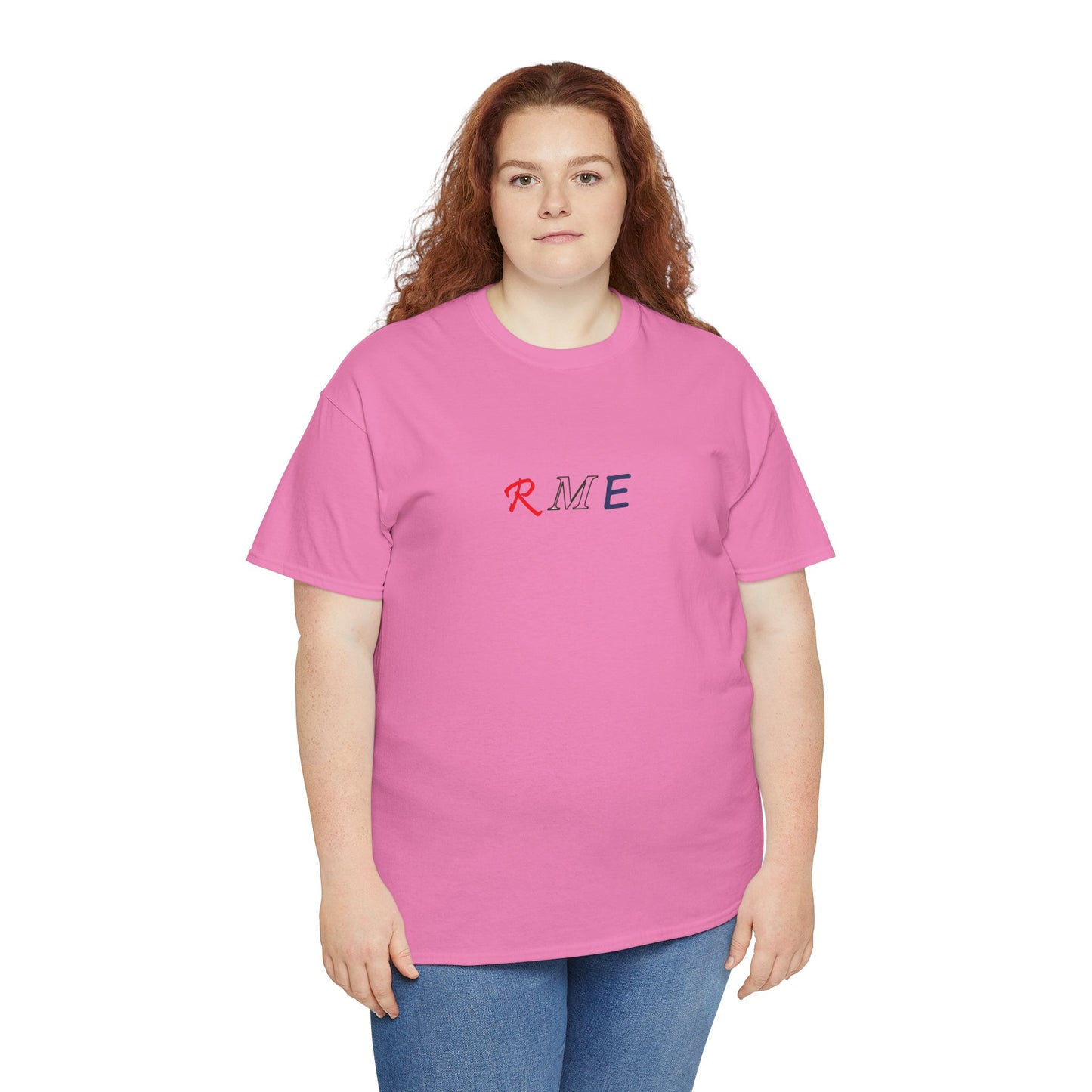 REM - Red white blue Grn 02 - Unisex Heavy Cotton Tee