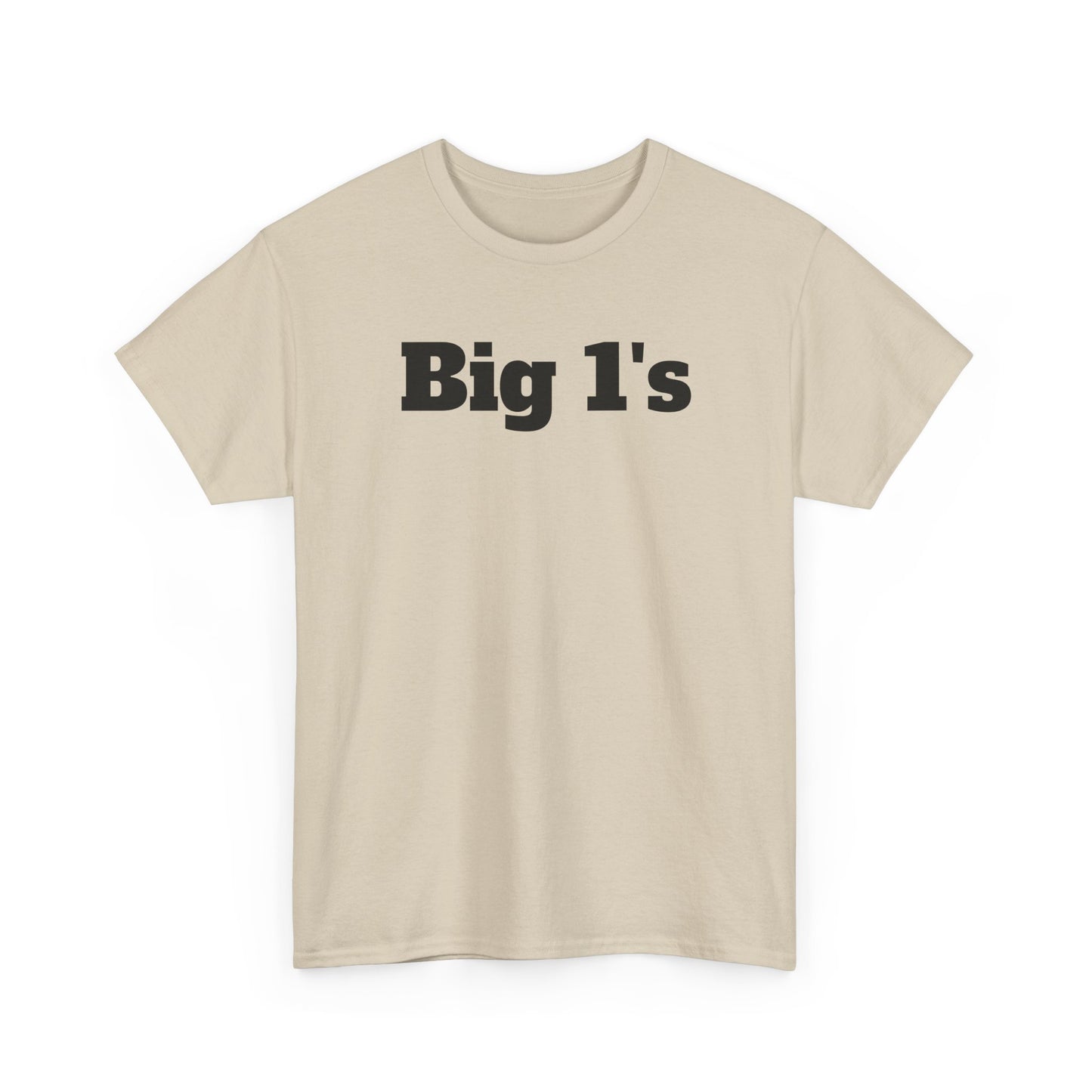 Big 1's - Unisex Heavy Cotton Tee
