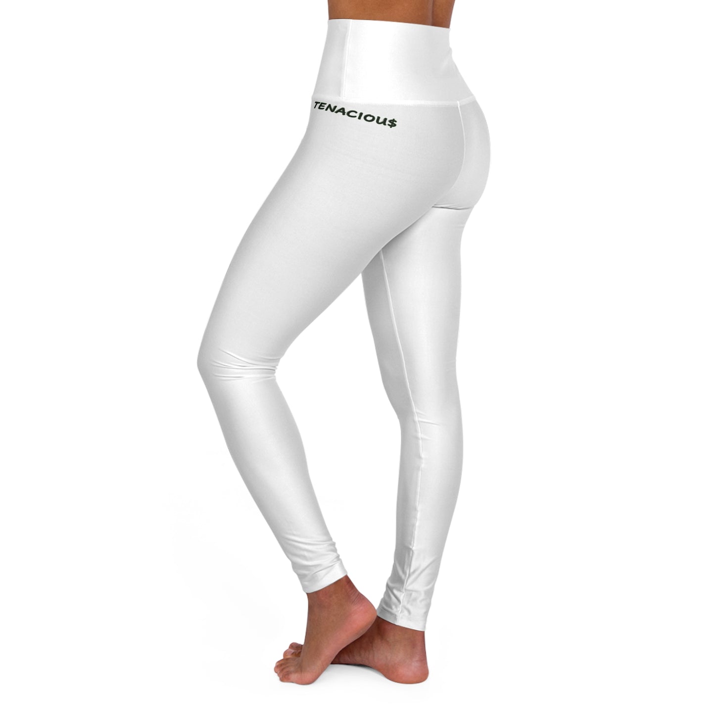Tenacious - High Waisted Yoga Leggings (AOP)