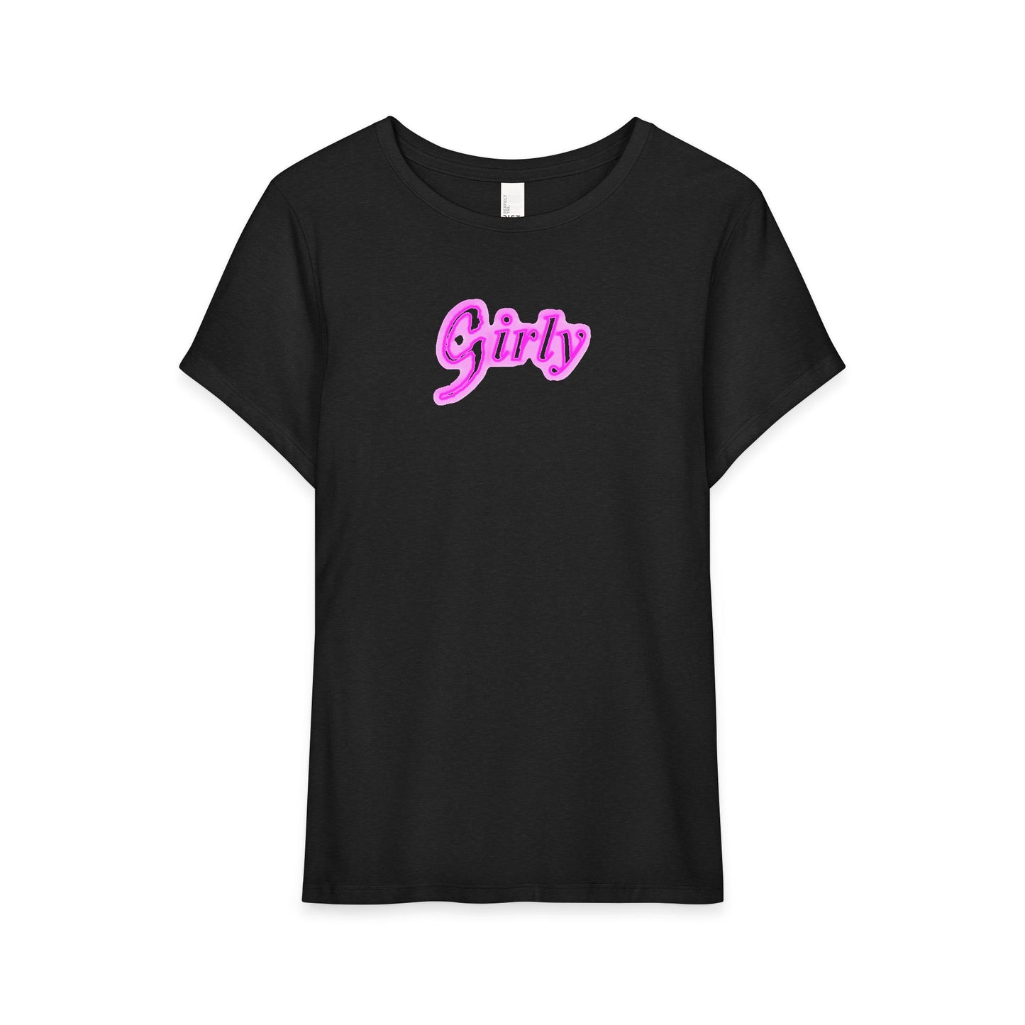 Girly T-Shirt, Feminine Top, Ladies Casual T-Shirt, Cute Tee for Her