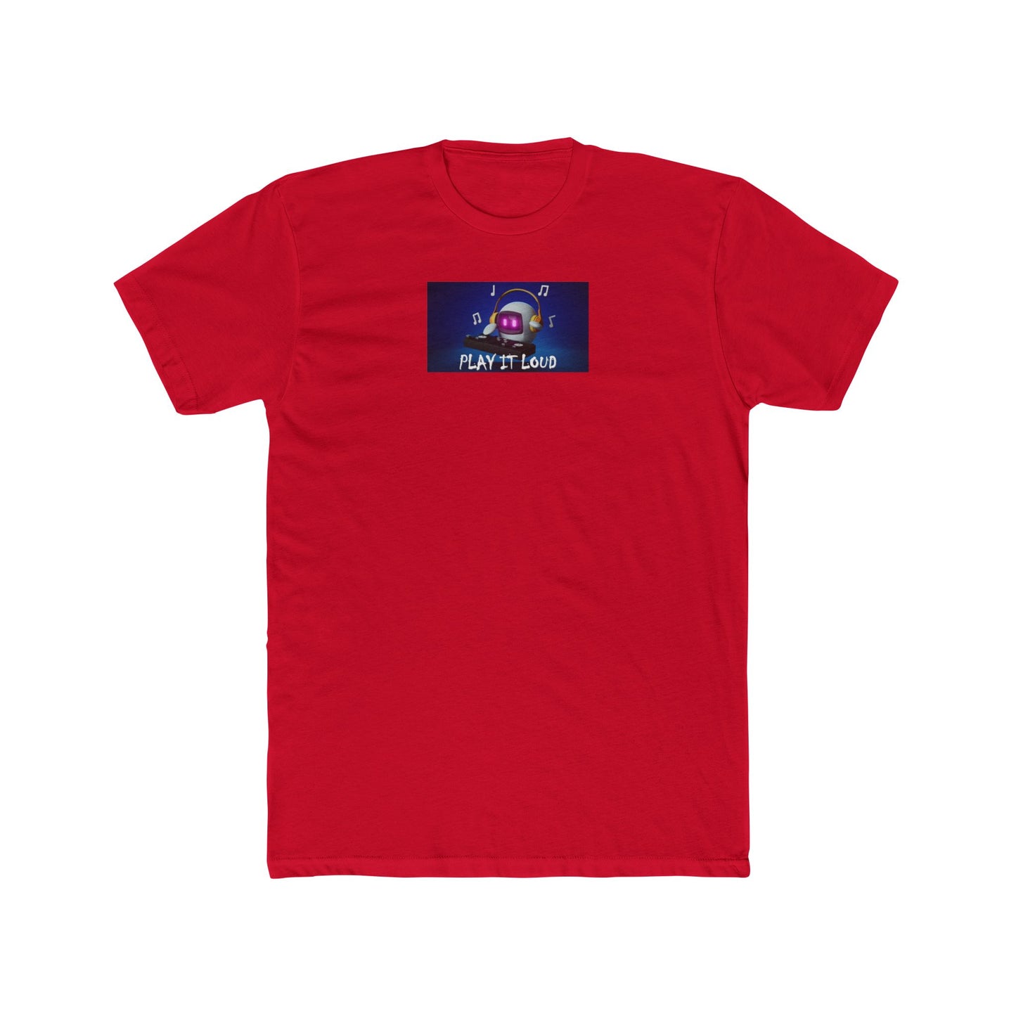 Play It Loud - Unisex Cotton Crew Tee
