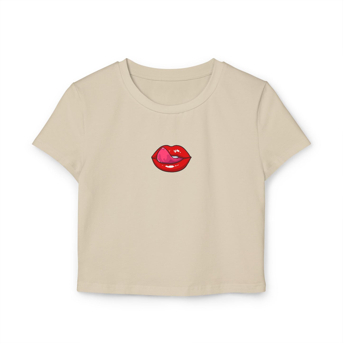 Licking Lips - Women's Baby Tee