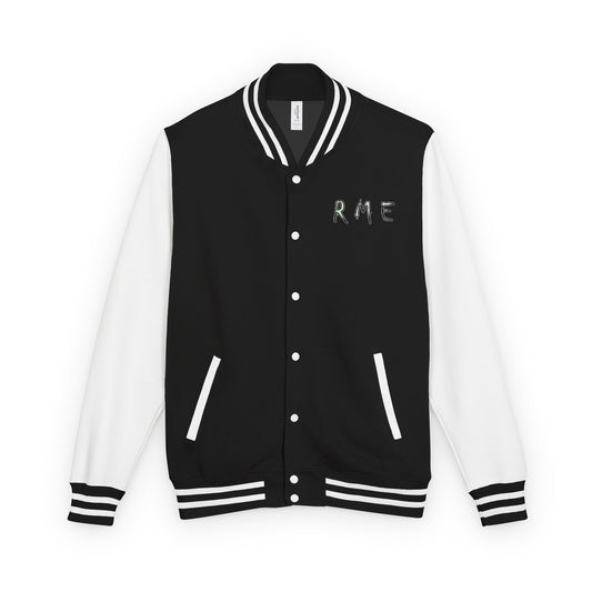RME Letterman Jacket, Varsity College Style Outerwear, Customizable Baseball Team Coat, Retro Vintage Jacket, Personalized Sports Club