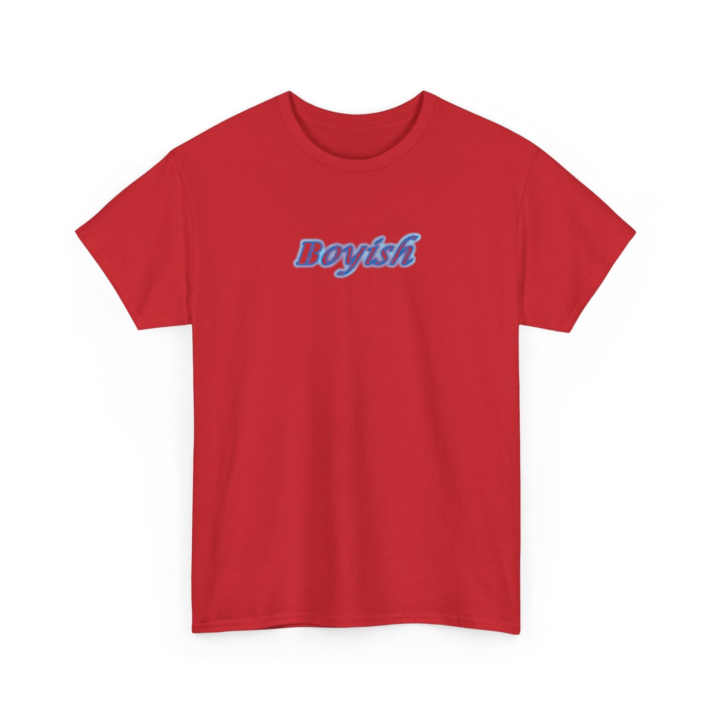 Boyish Unisex T-Shirt, Casual Tee, Trendy Tee, Cotton Tee, Graphic Tee Shirt for Men and Women