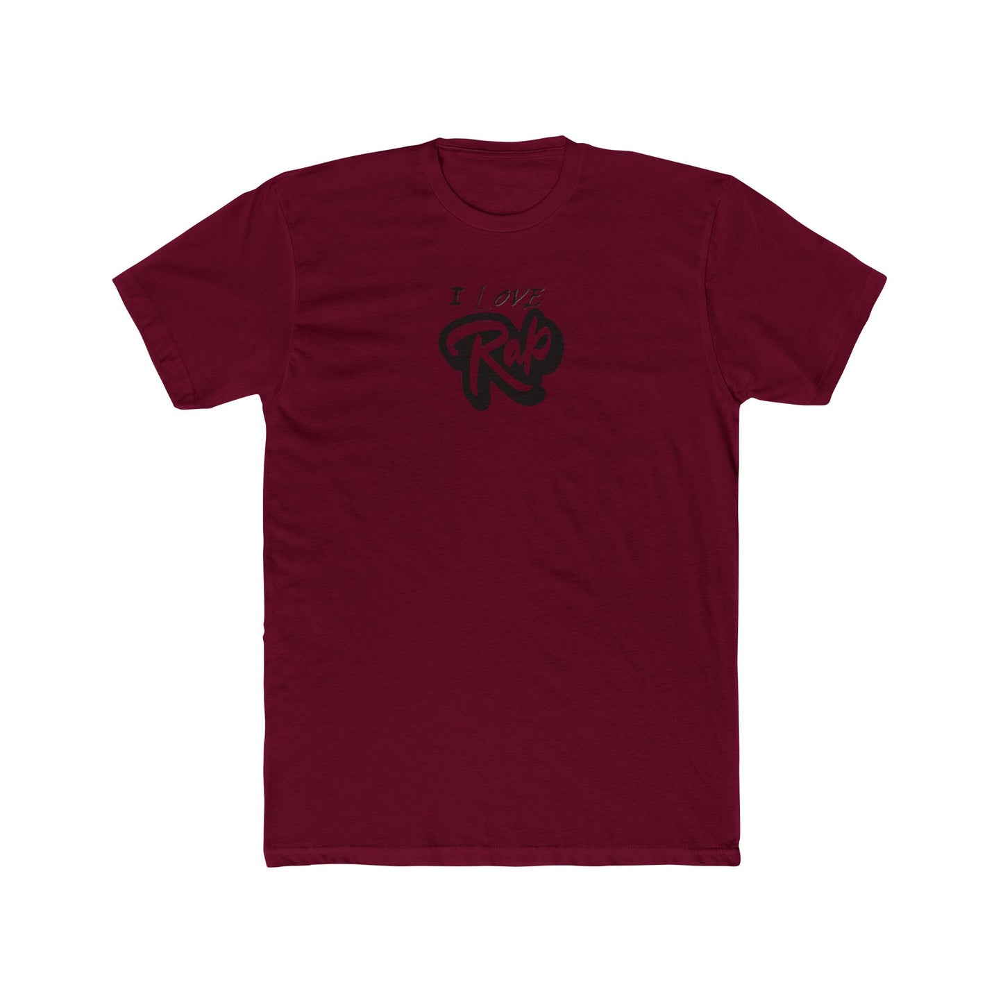 I Love Rap - Unisex Cotton Crew Tee
