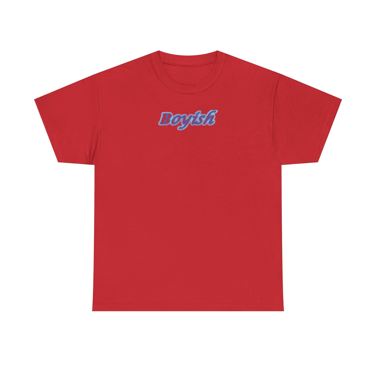 Boyish Unisex T-Shirt, Casual Tee, Trendy Tee, Cotton Tee, Graphic Tee Shirt for Men and Women