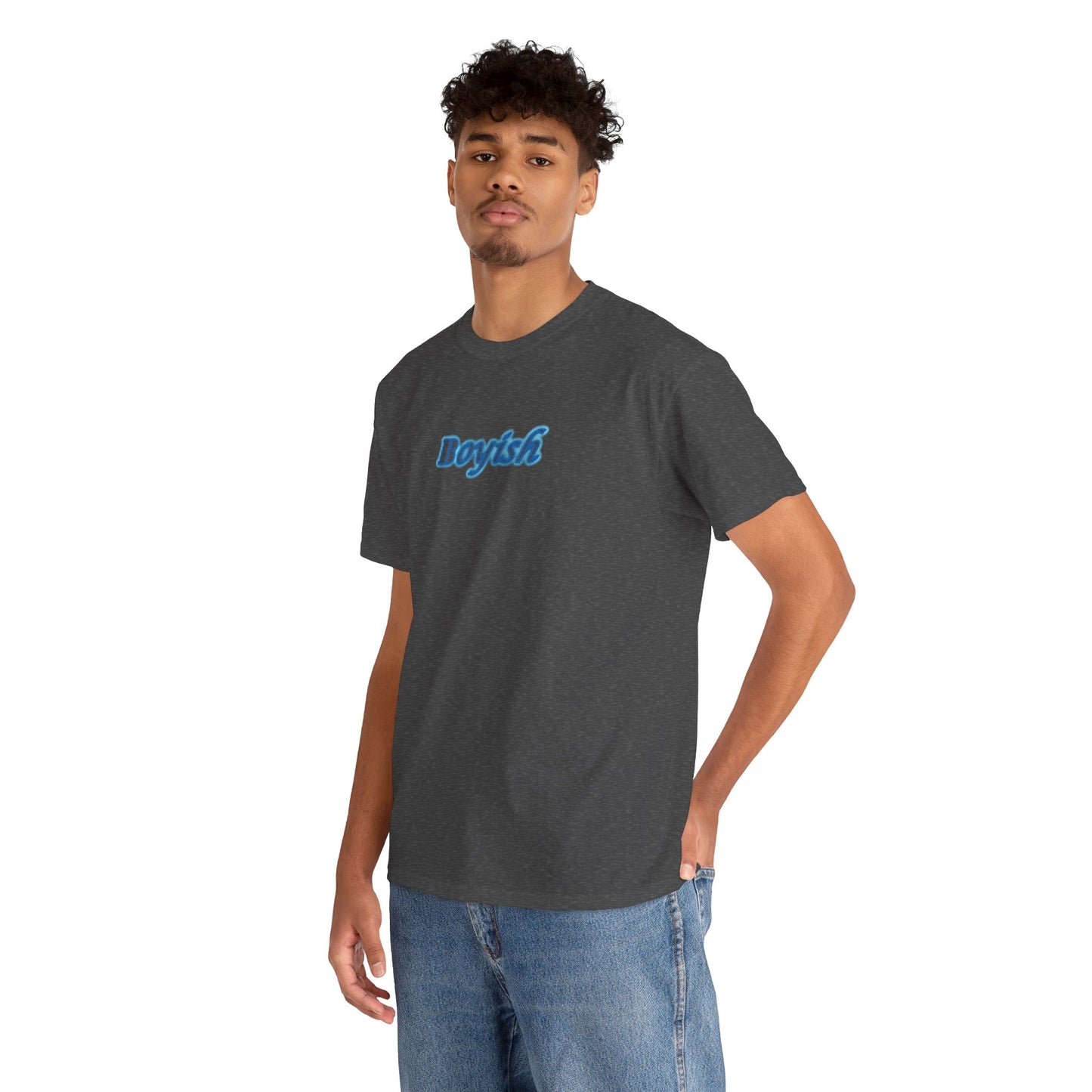 Boyish Unisex T-Shirt, Casual Tee, Trendy Tee, Cotton Tee, Graphic Tee Shirt for Men and Women