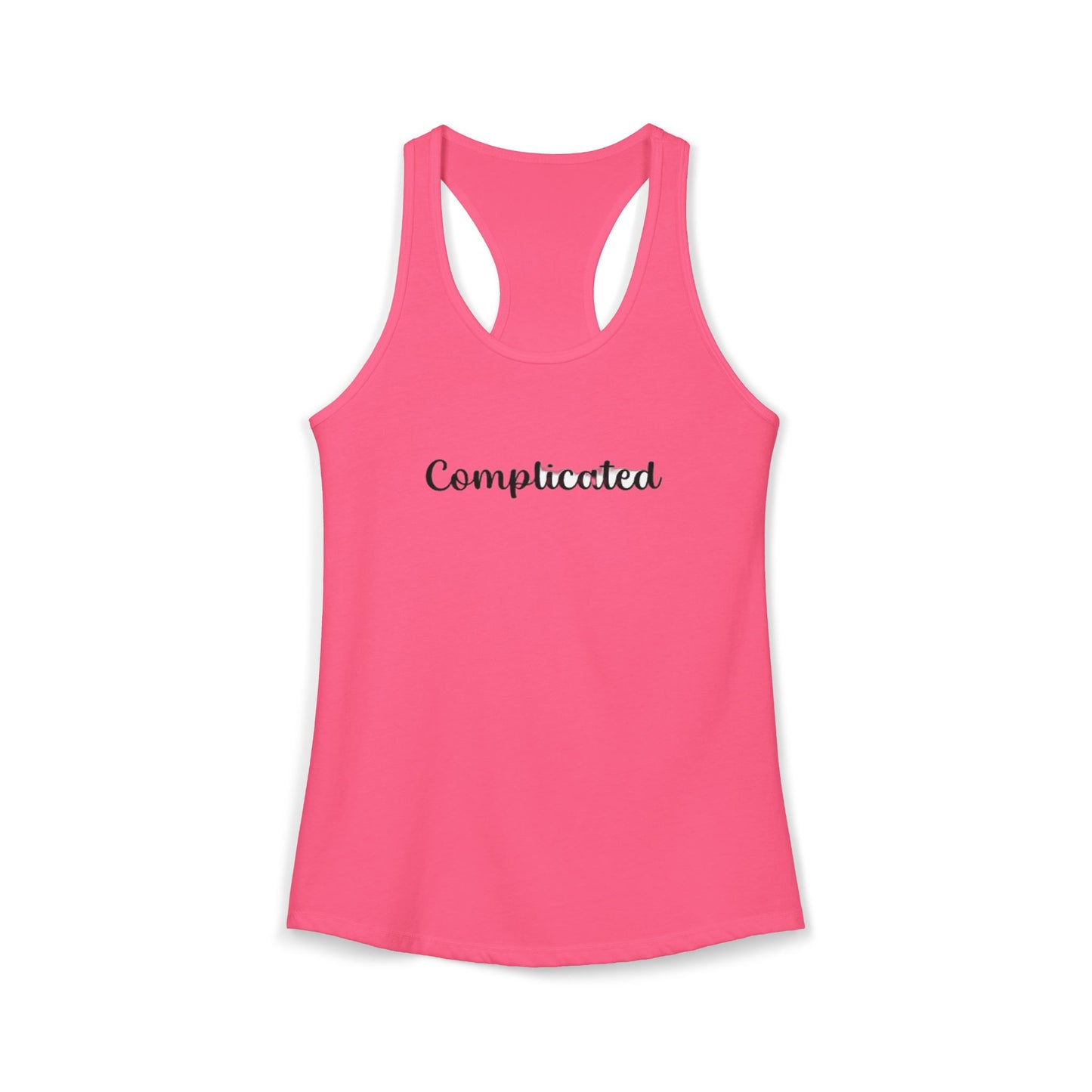 COMPLICATED - Women's Ideal Racerback Tank