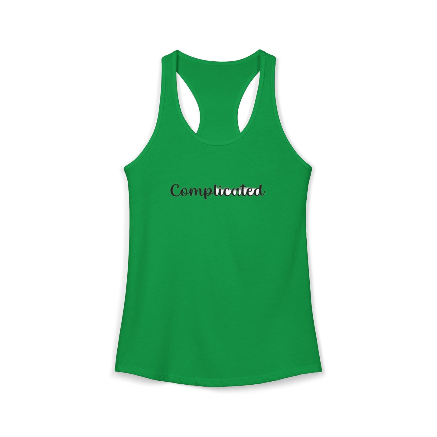 COMPLICATED - Women's Ideal Racerback Tank
