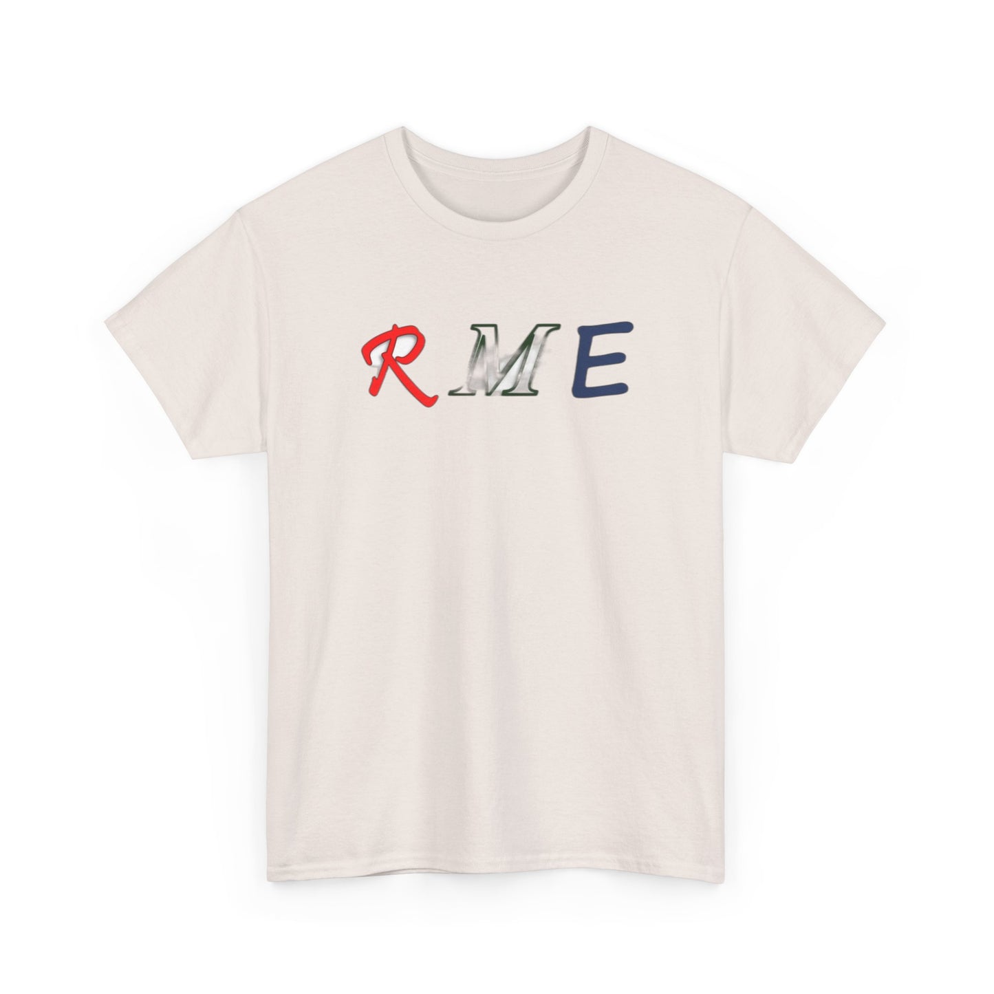 RME - Red White Blue Green Blur - Unisex Heavy Cotton Tee