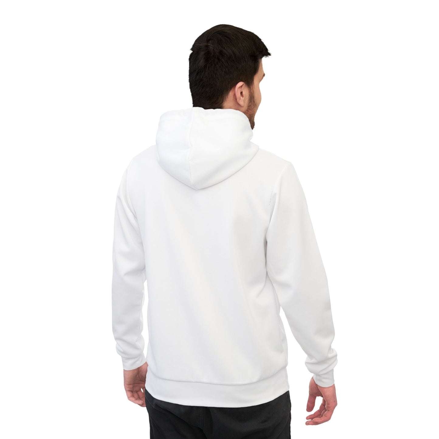 Beach Bum (Black) - Athletic Hoodie (AOP)