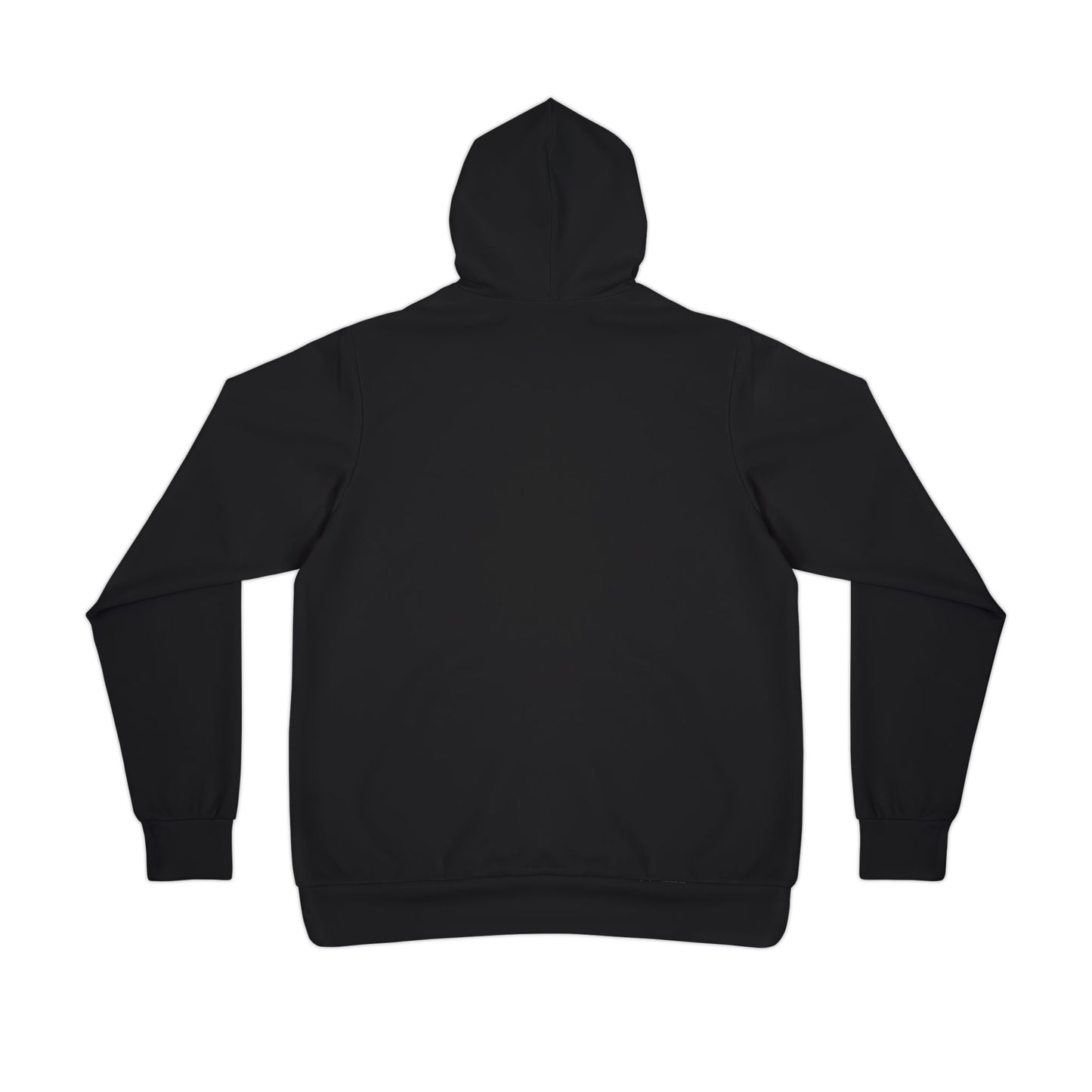 Beach Bum (White) - Athletic Hoodie (AOP)