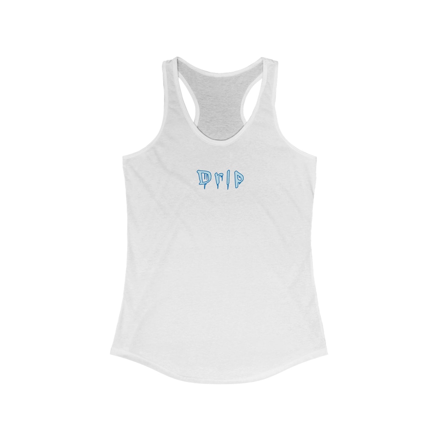 Drip - Women's Racerback Tank Top, Summer Workout Gear, Fitness Apparel, Casual Women's Tank, Beachwear, Gift for Her