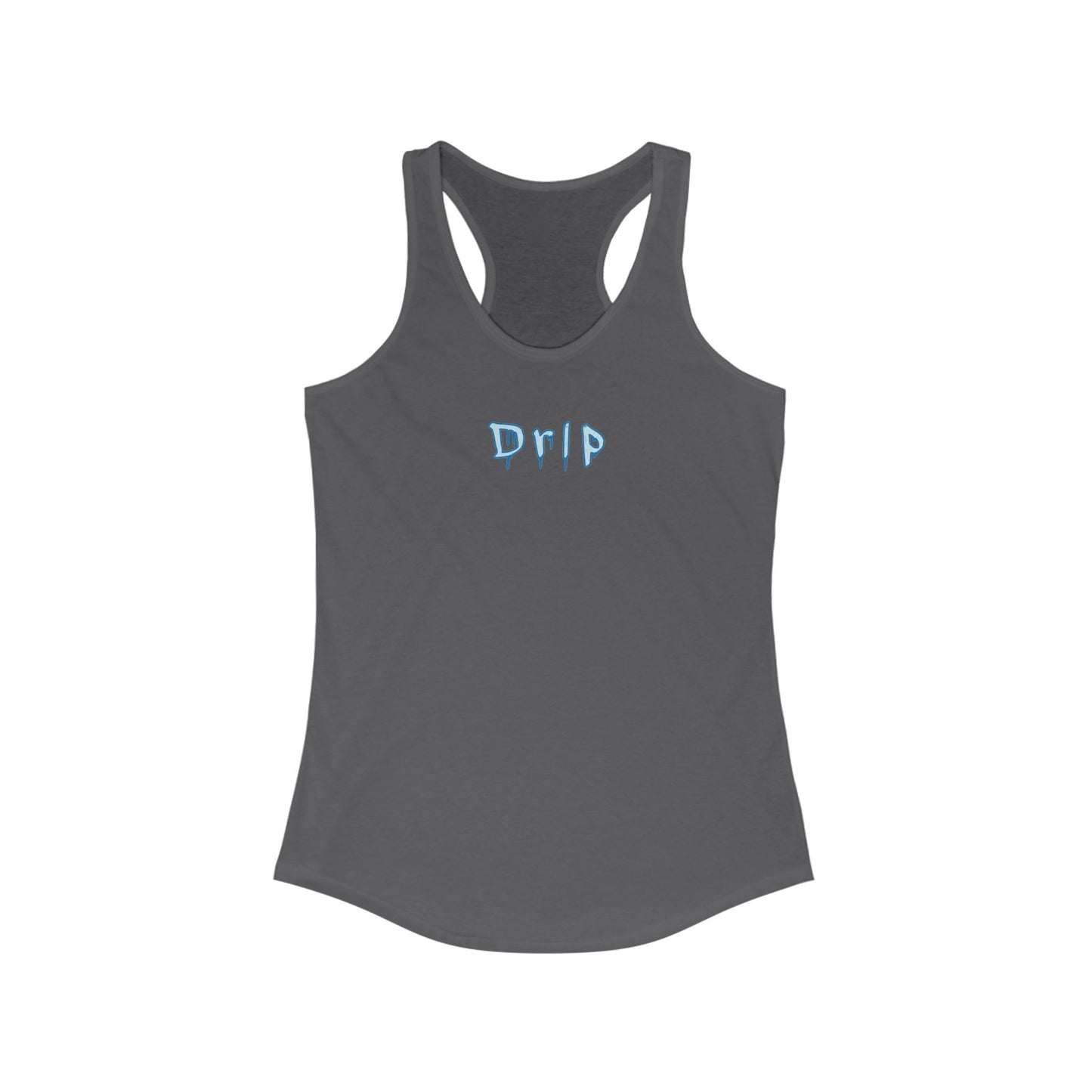Drip - Women's Racerback Tank Top, Summer Workout Gear, Fitness Apparel, Casual Women's Tank, Beachwear, Gift for Her