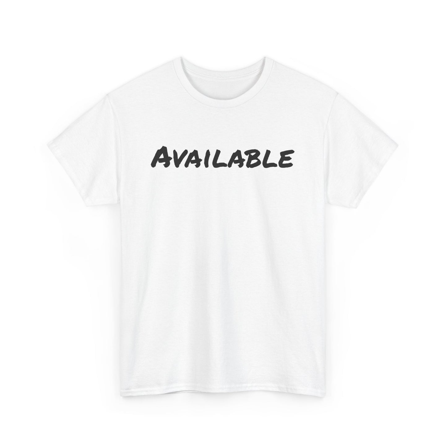 Available - Unisex Heavy Cotton Tee