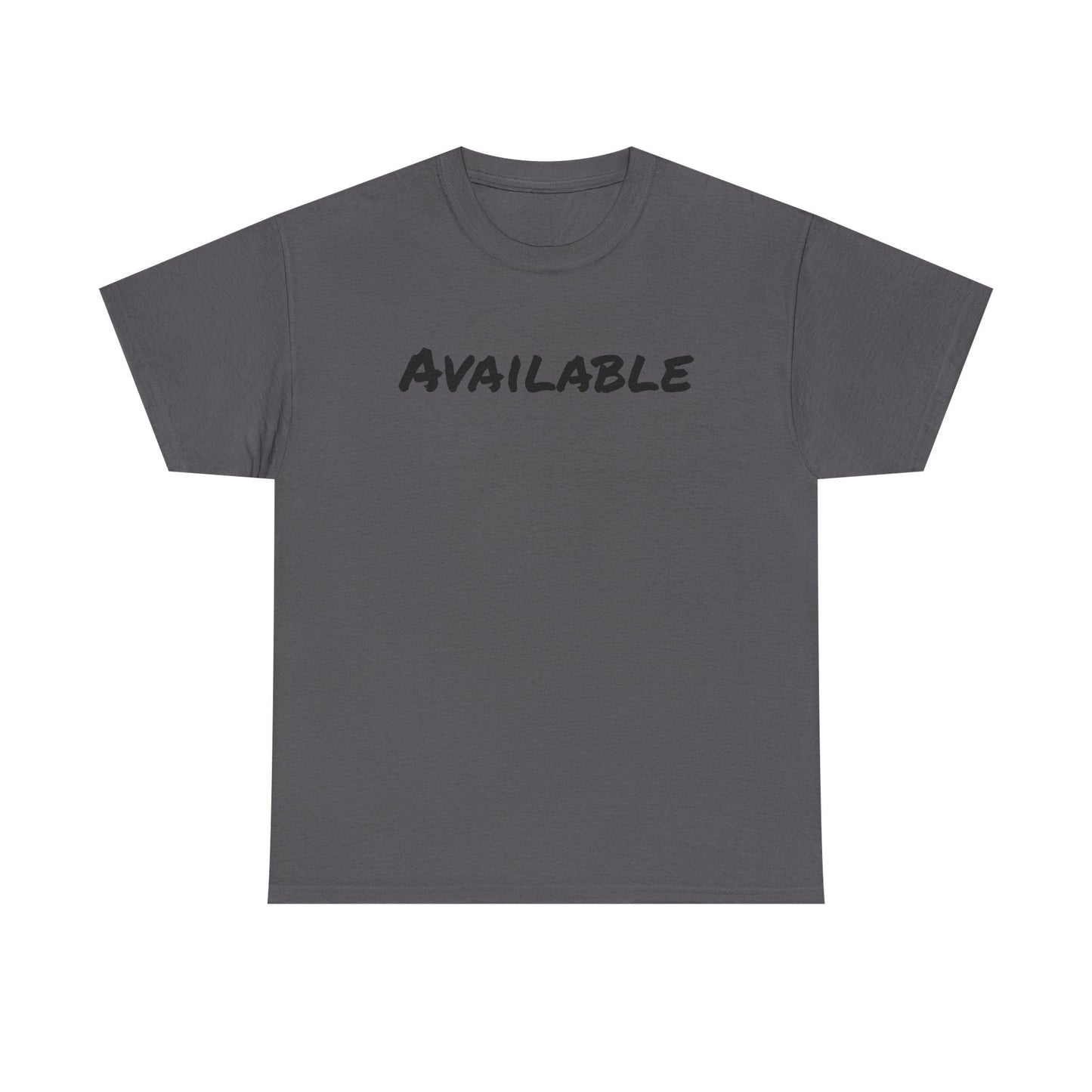 Available - Unisex Heavy Cotton Tee