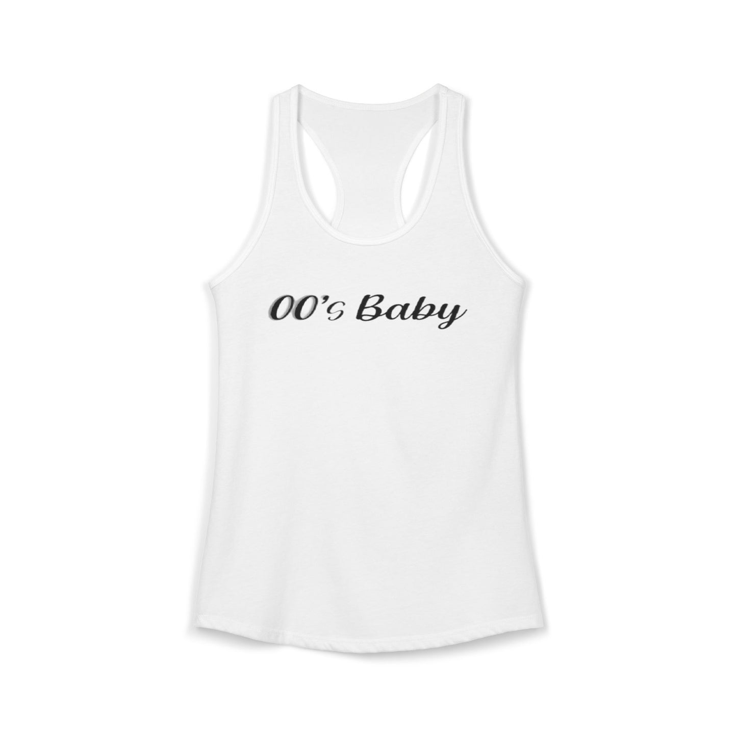 00's Baby - Women's Ideal Racerback Tank