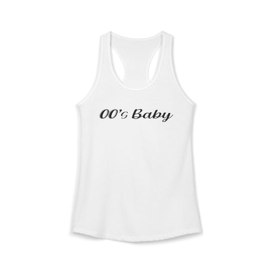 00's Baby - Women's Ideal Racerback Tank