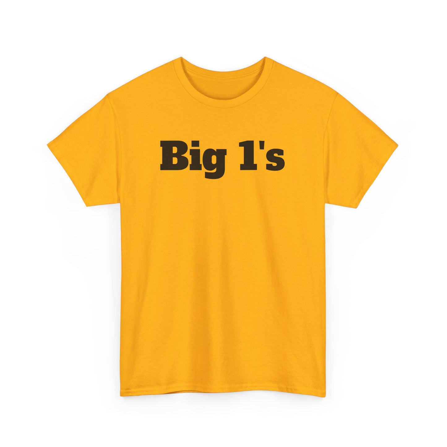 Big 1's - Unisex Heavy Cotton Tee