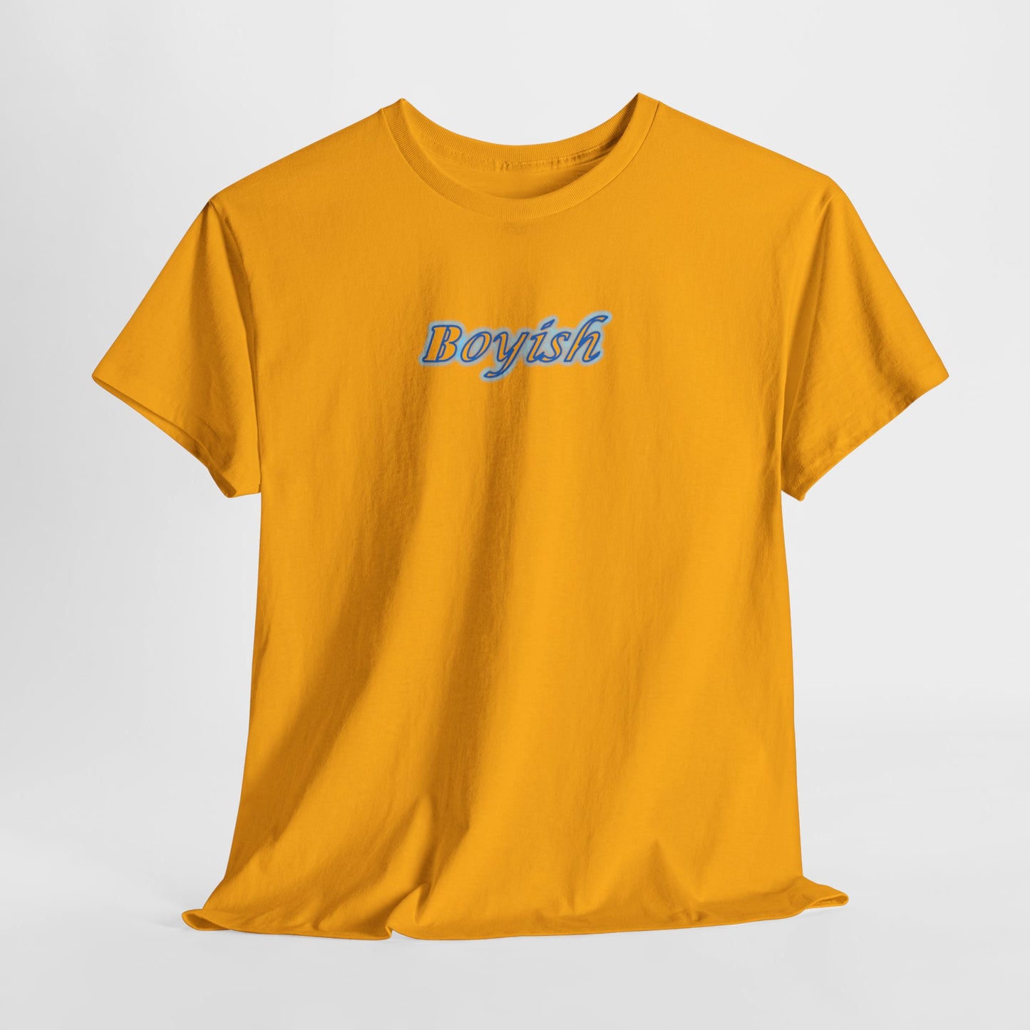 Boyish Unisex T-Shirt, Casual Tee, Trendy Tee, Cotton Tee, Graphic Tee Shirt for Men and Women