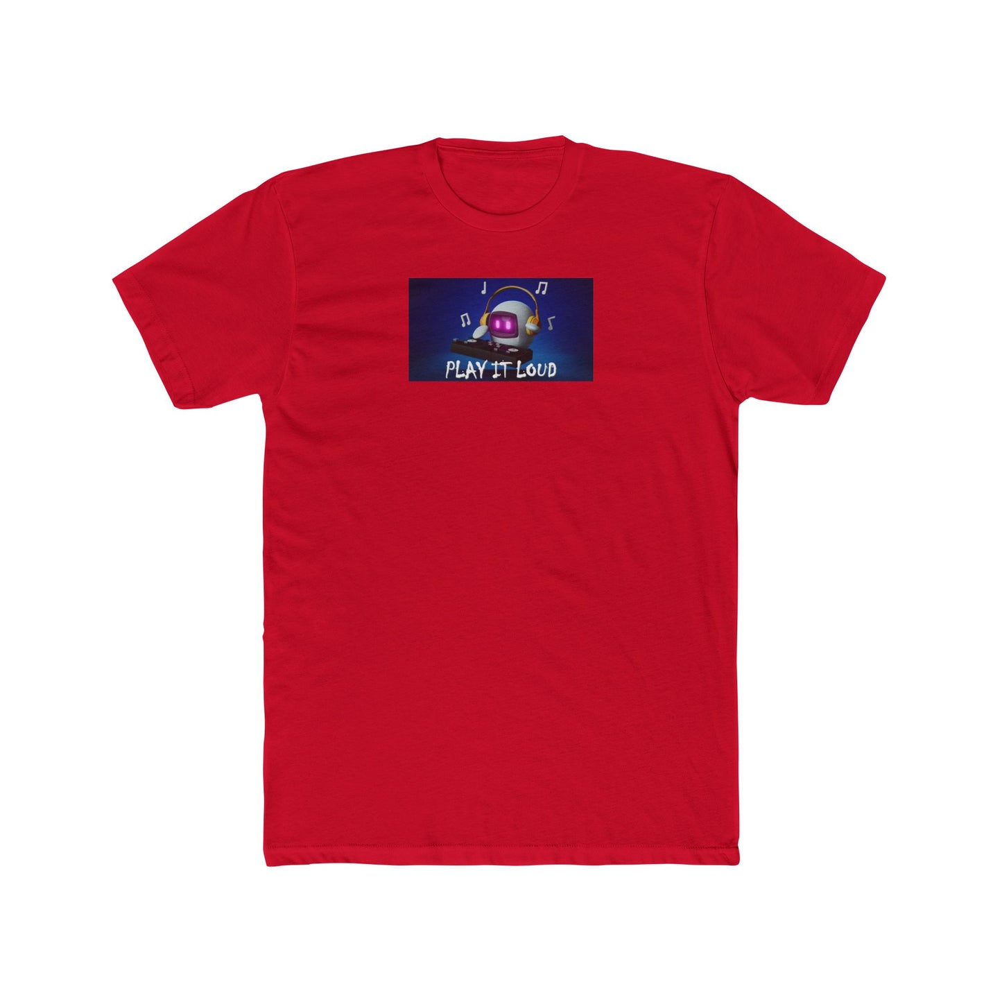 Play It Loud - Unisex Cotton Crew Tee