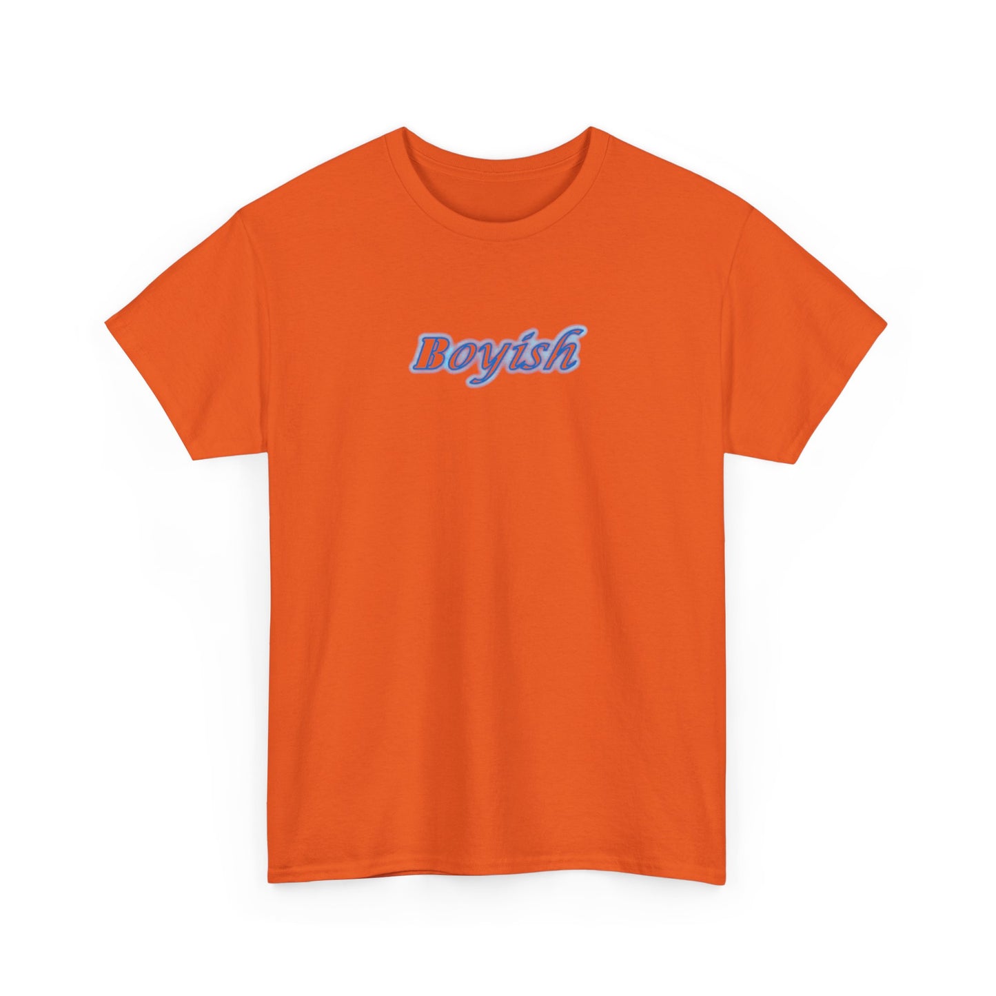 Boyish Unisex T-Shirt, Casual Tee, Trendy Tee, Cotton Tee, Graphic Tee Shirt for Men and Women