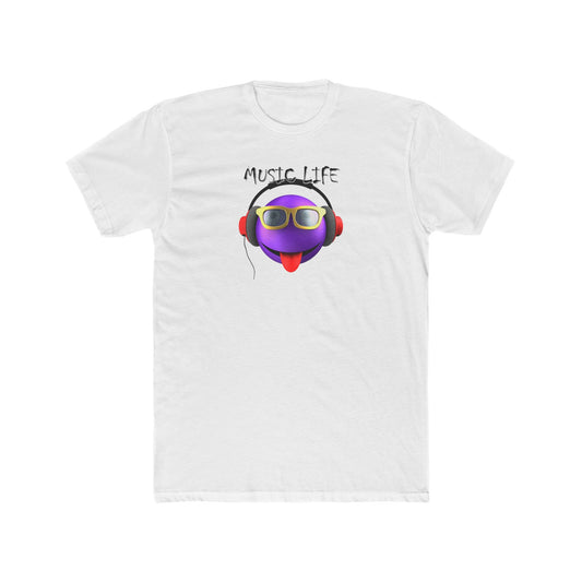 Music Life - Unisex Cotton Crew Tee