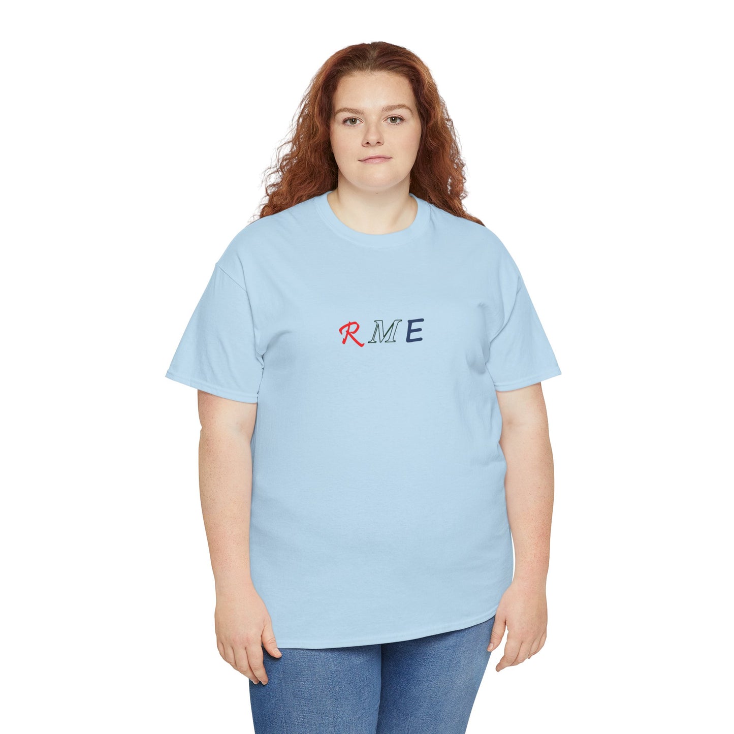 REM - Red white blue Grn 02 - Unisex Heavy Cotton Tee