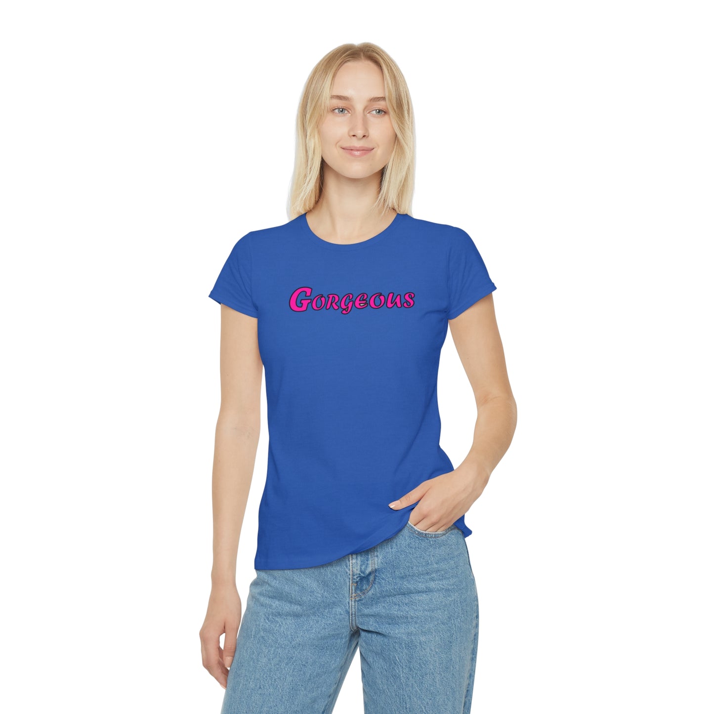 Gorgeous (Pink) - Women's Iconic T-Shirt