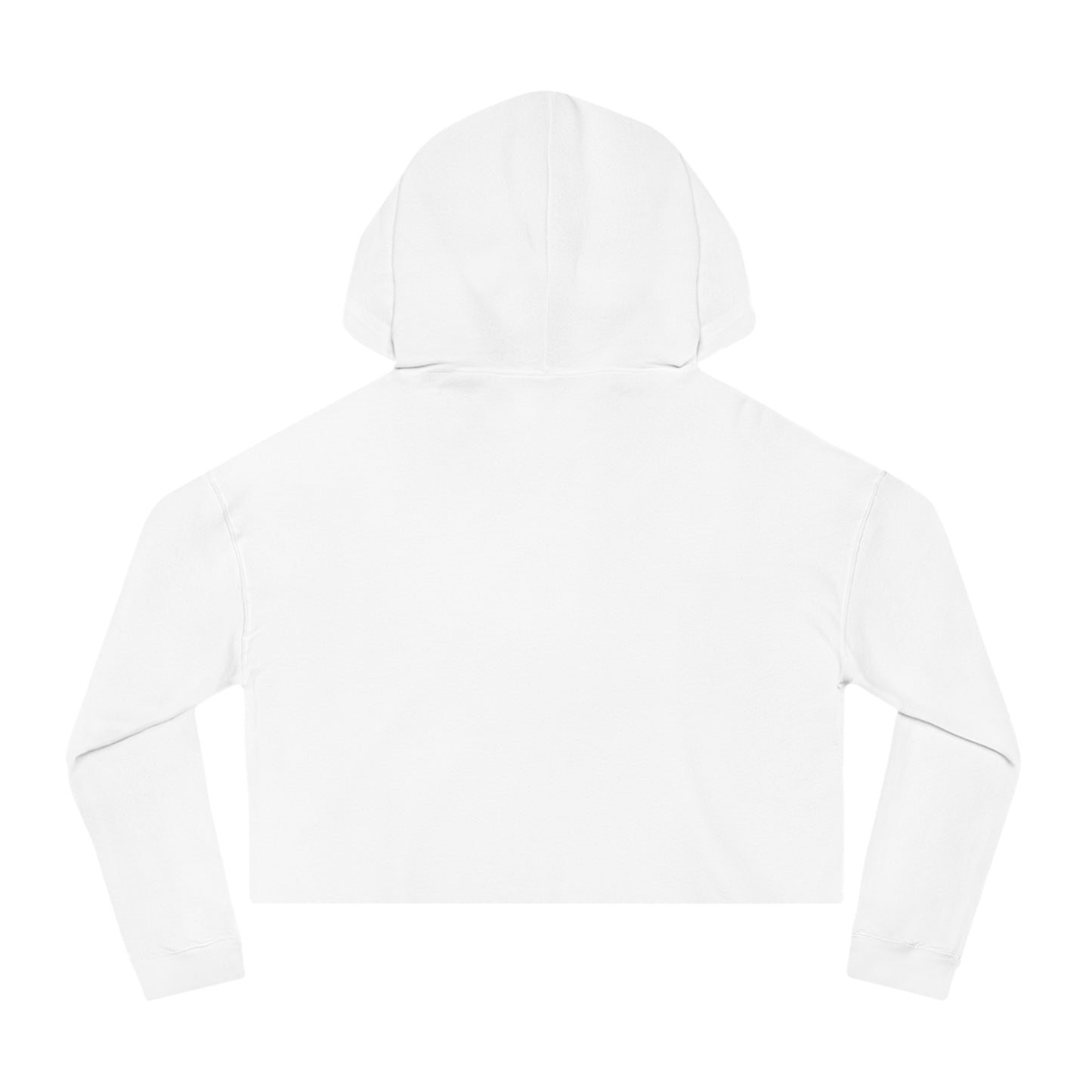 80's Baby - Womens Cropped Hooded Sweatshirt