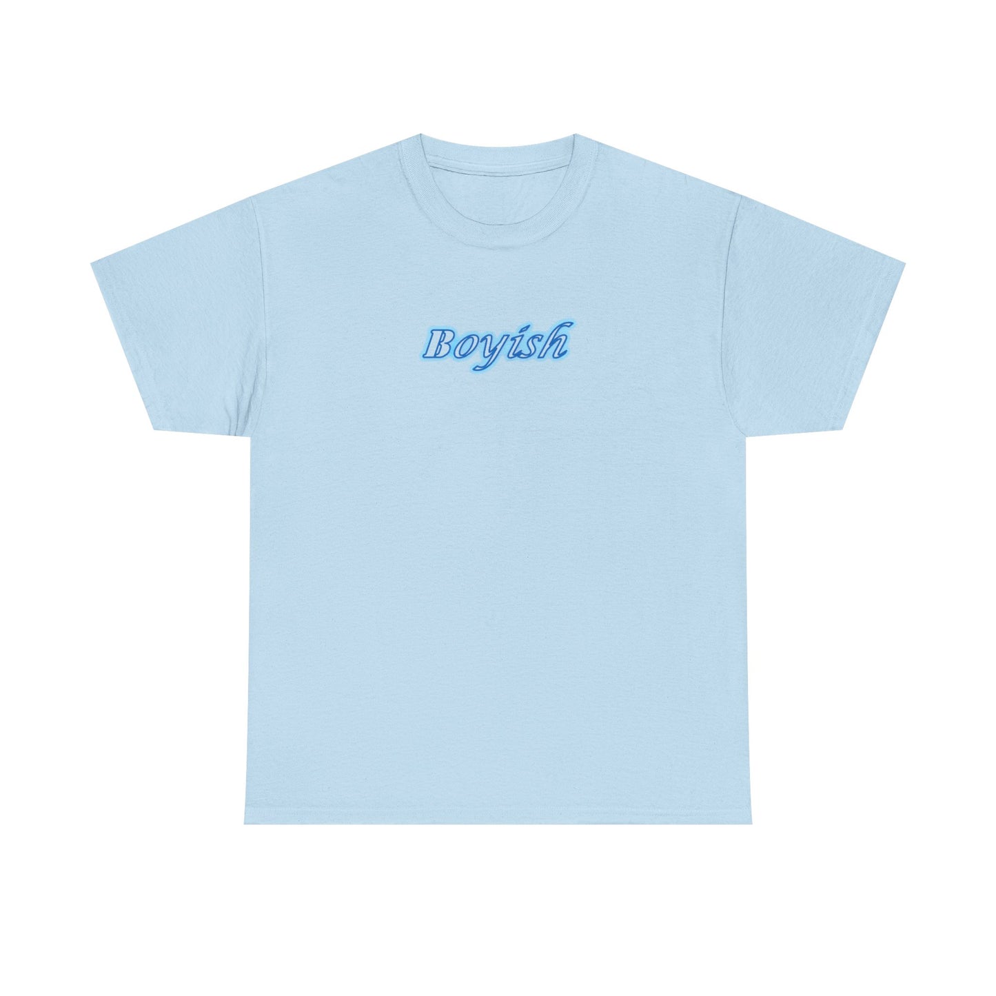 Boyish Unisex T-Shirt, Casual Tee, Trendy Tee, Cotton Tee, Graphic Tee Shirt for Men and Women