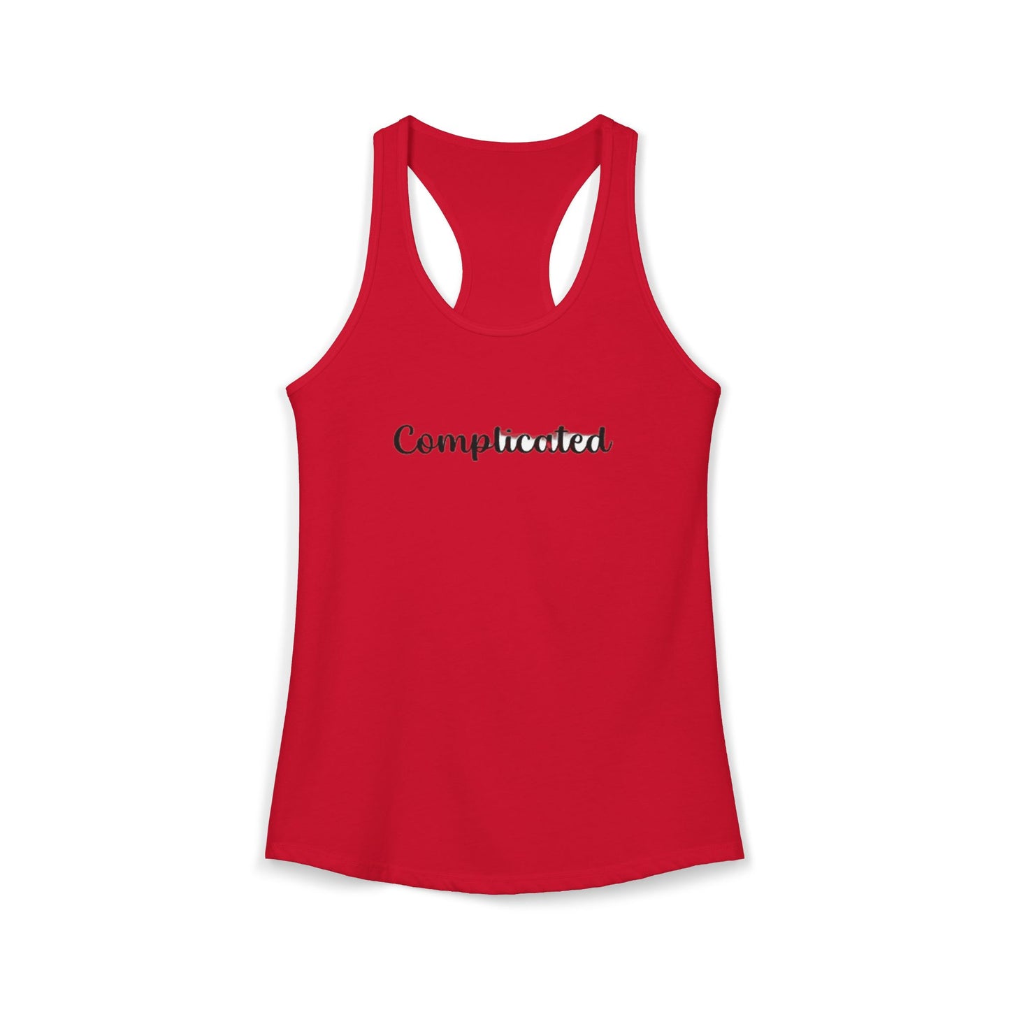 COMPLICATED - Women's Ideal Racerback Tank