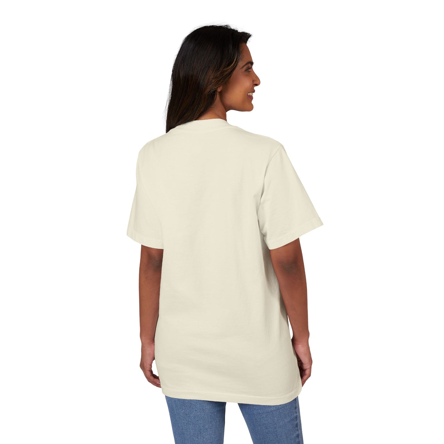 Today - Unisex T-Shirt, Drop-Shoulder Tee, Garment-Dyed Shirt, Casual Top for Men and Women, Comfortable Oversized Tee