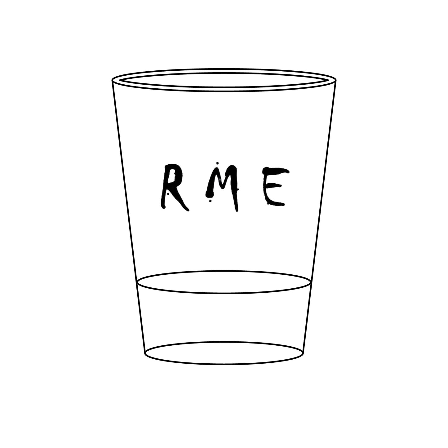 RME Engraved Shot Glass