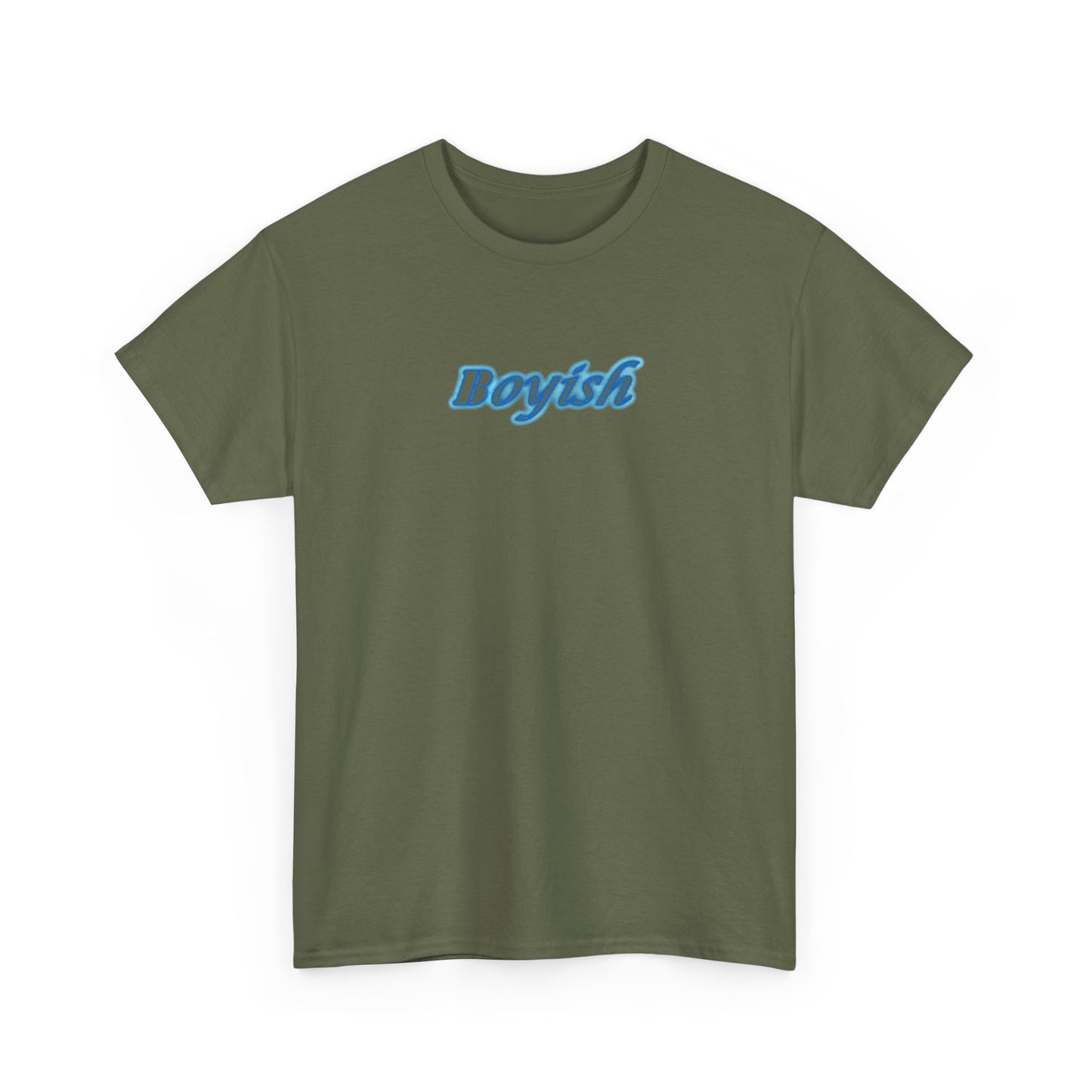 Boyish Unisex T-Shirt, Casual Tee, Trendy Tee, Cotton Tee, Graphic Tee Shirt for Men and Women