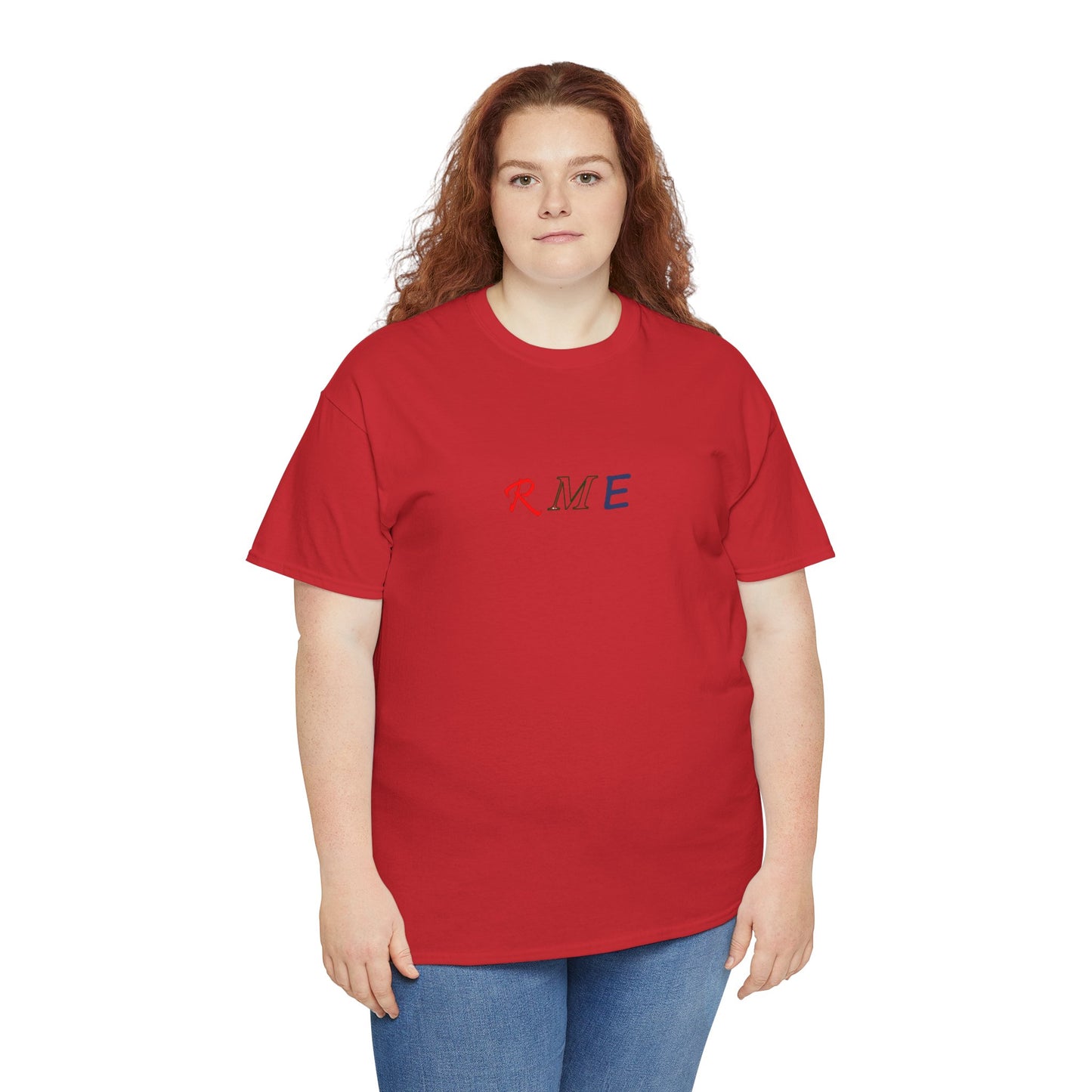 REM - Red white blue Grn 02 - Unisex Heavy Cotton Tee