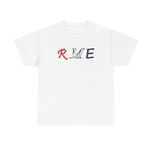 RME - Red White Blue Green Blur - Unisex Heavy Cotton Tee