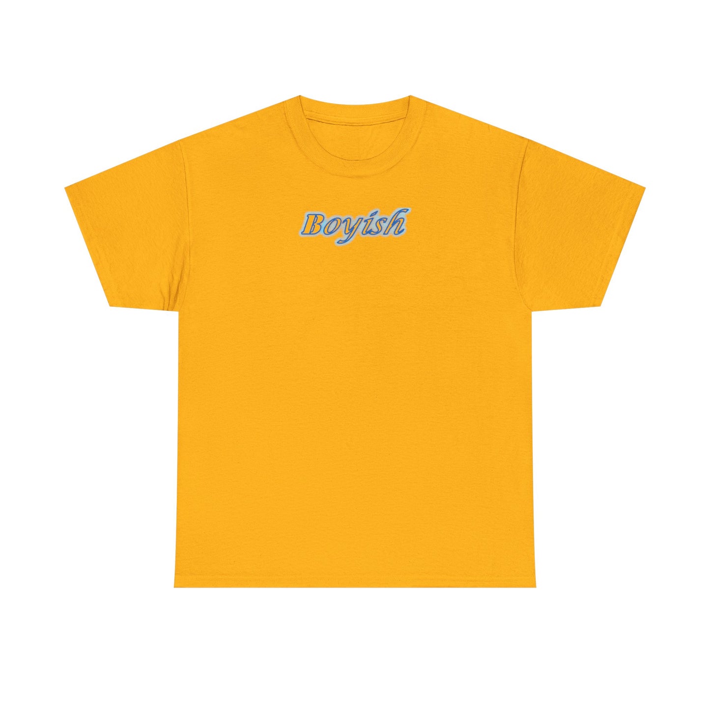 Boyish Unisex T-Shirt, Casual Tee, Trendy Tee, Cotton Tee, Graphic Tee Shirt for Men and Women