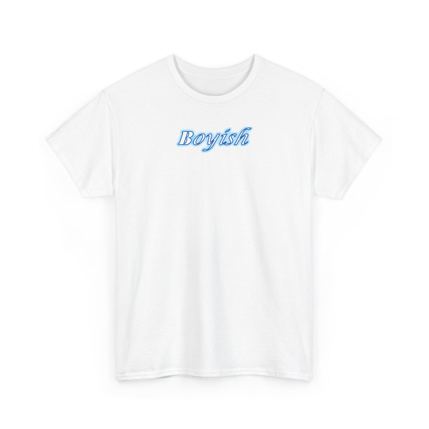 Boyish Unisex T-Shirt, Casual Tee, Trendy Tee, Cotton Tee, Graphic Tee Shirt for Men and Women