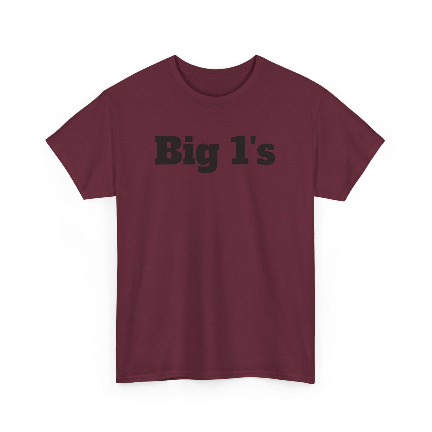 Big 1's - Unisex Heavy Cotton Tee