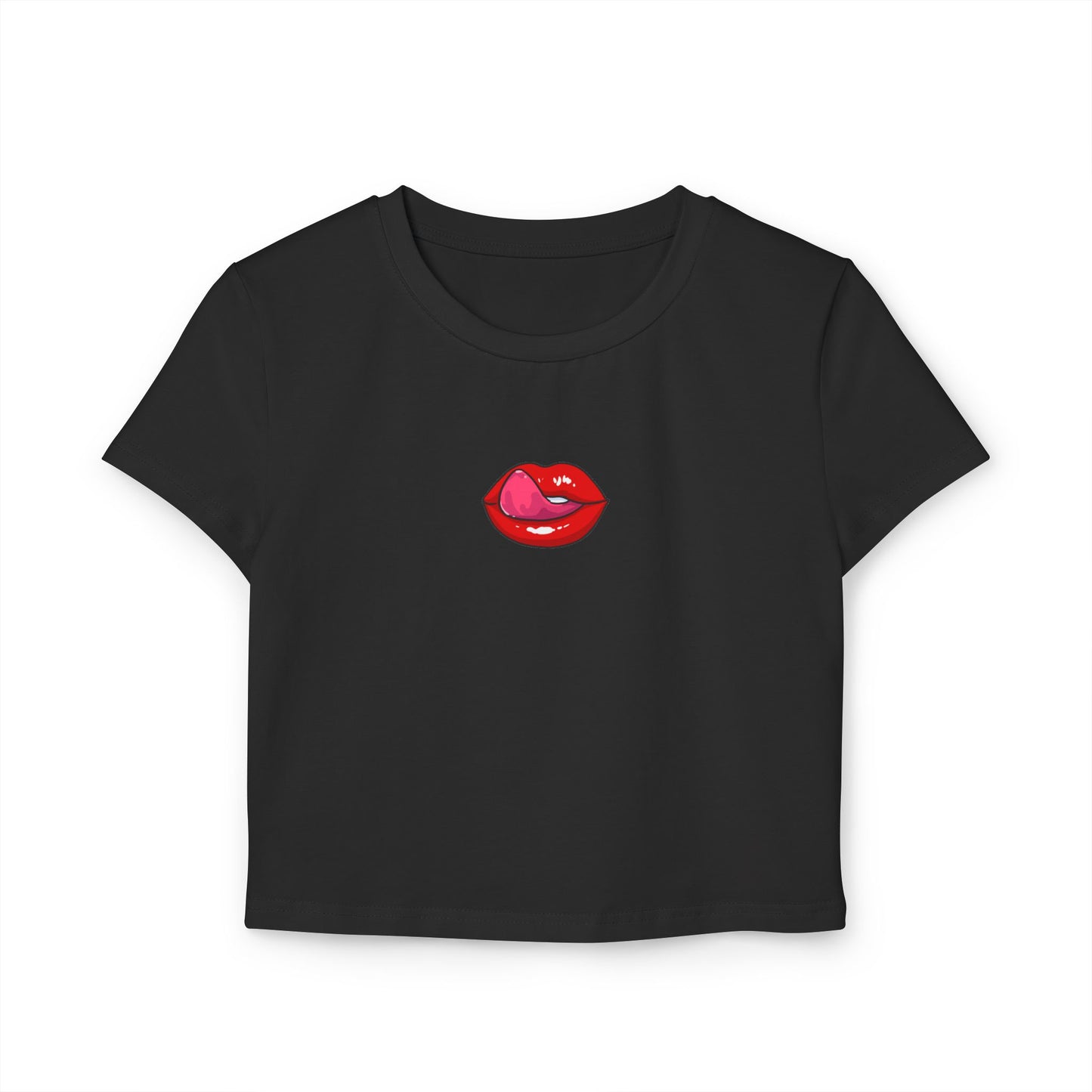 Licking Lips - Women's Baby Tee