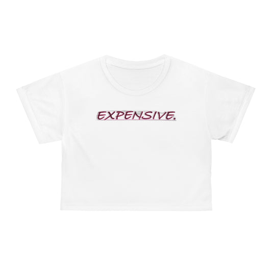 EXPENSIVE - Crop Tee (AOP)