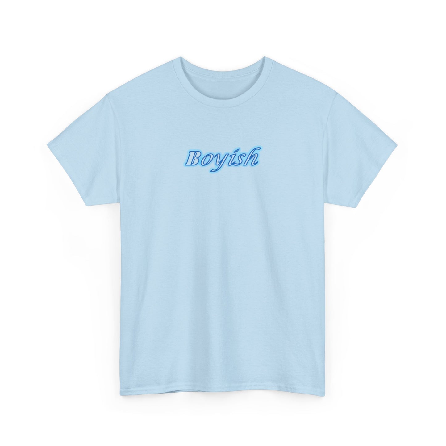 Boyish Unisex T-Shirt, Casual Tee, Trendy Tee, Cotton Tee, Graphic Tee Shirt for Men and Women