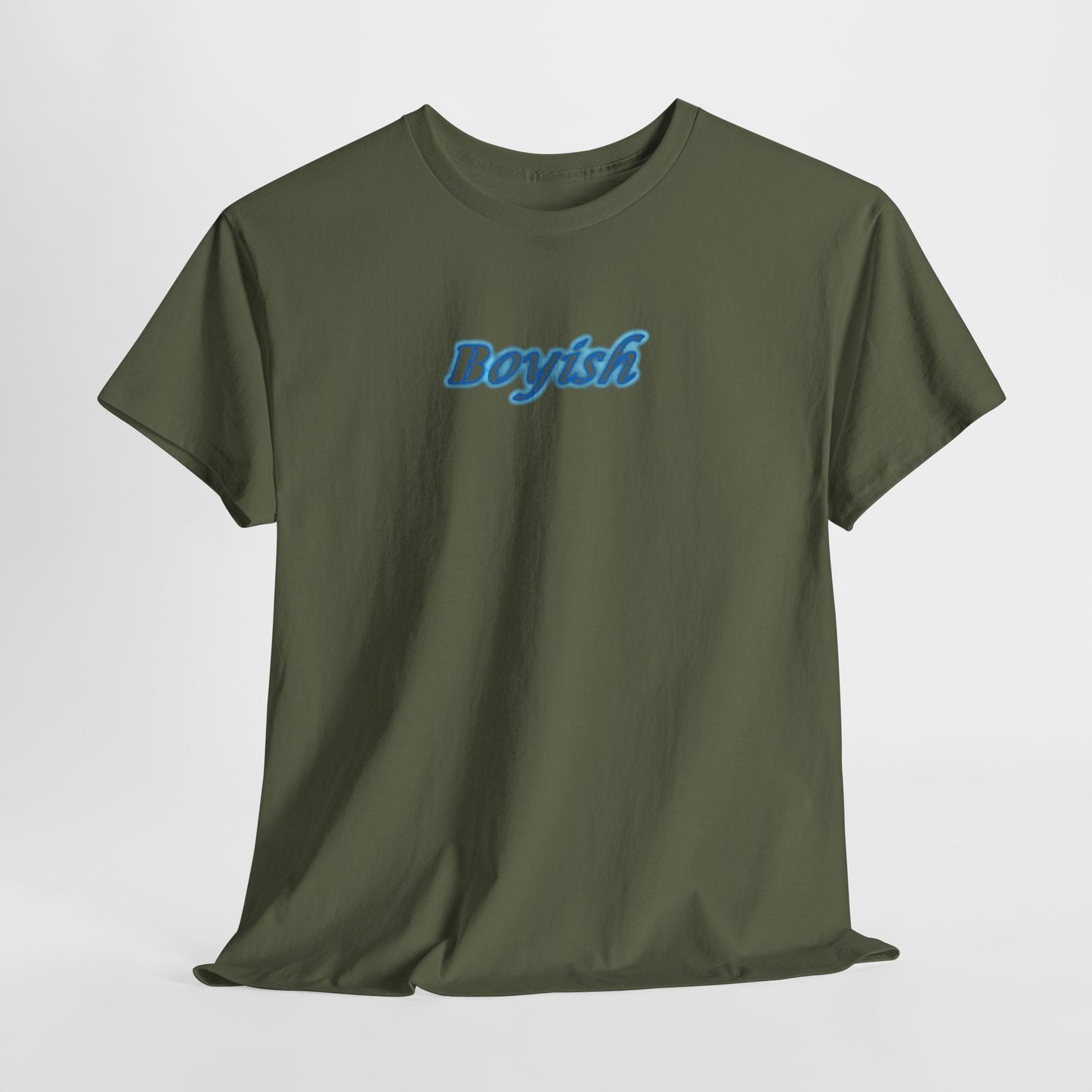 Boyish Unisex T-Shirt, Casual Tee, Trendy Tee, Cotton Tee, Graphic Tee Shirt for Men and Women