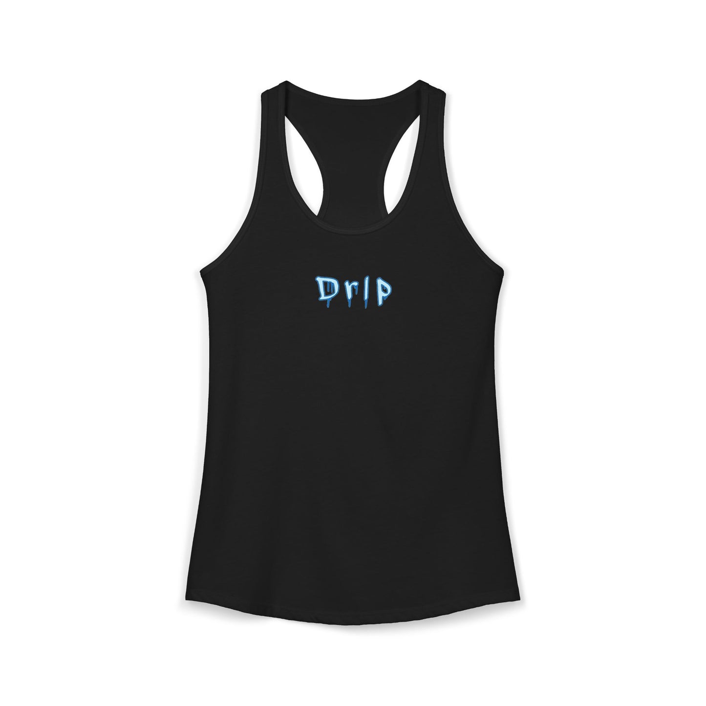 Drip - Women's Racerback Tank Top, Summer Workout Gear, Fitness Apparel, Casual Women's Tank, Beachwear, Gift for Her